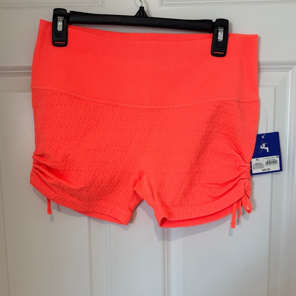JoyLab Bright Coral Bike Shorts